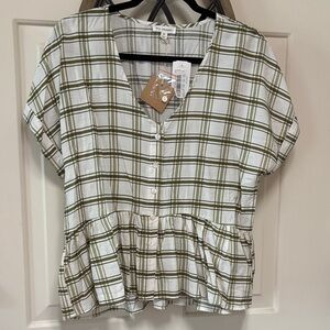 Blu Pepper Peplum Top